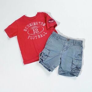 Crewcuts tee and shorts outfit